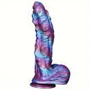 10.62in Monster Penis Spiked Big Silicone Thick Anal Cylinder Dildo