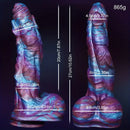 10.62in Monster Penis Spiked Big Silicone Thick Anal Cylinder Dildo