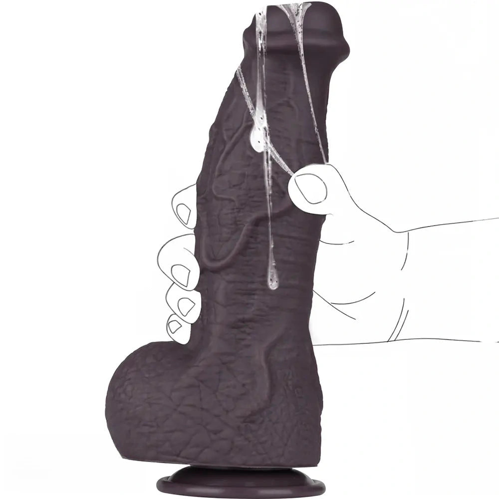 10.62in Silicone Large Soft Dildo Oversized Cock With Realistic Skin Texture