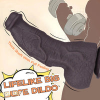 10.62in Silicone Large Soft Dildo Oversized Cock With Realistic Skin Texture