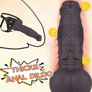 10.62in Silicone Large Soft Dildo Oversized Cock With Realistic Skin Texture