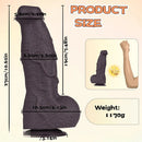 10.62in Silicone Large Soft Dildo Oversized Cock With Realistic Skin Texture