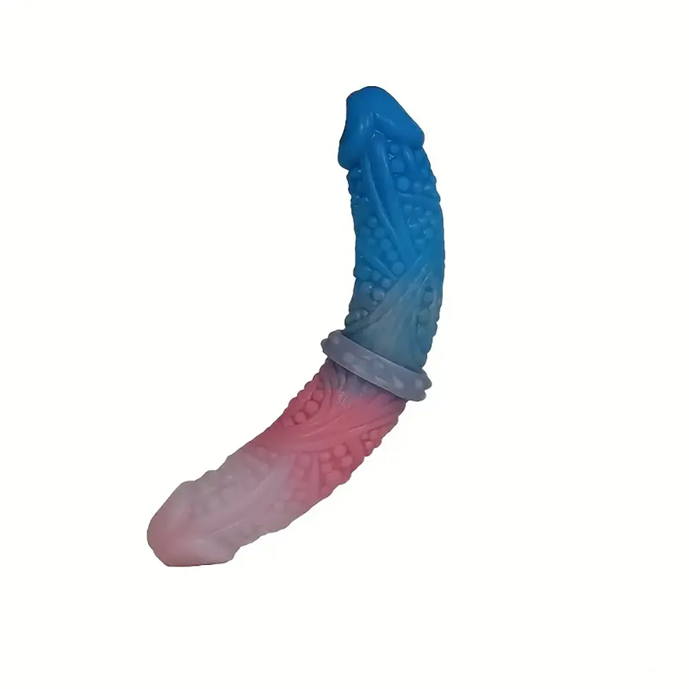10.62in Tortoise Design Silicone Soft Large Double-headed Fantasy Dildo
