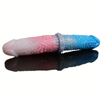 10.62in Tortoise Design Silicone Soft Large Double-headed Fantasy Dildo