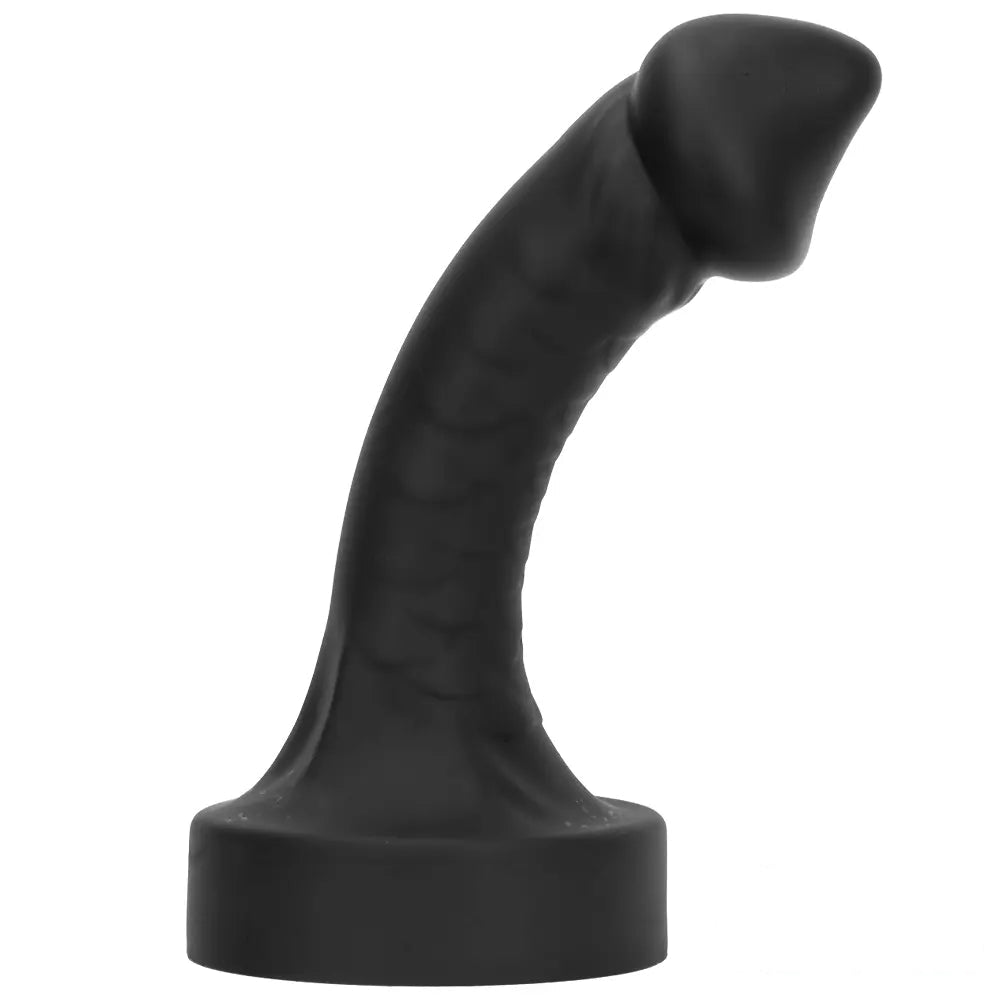 10.63in 12.6in 13.77in Silicone Big Soft Curved Black Dildo With Mushroom Head