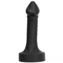 10.63in 12.6in 13.77in Silicone Big Soft Curved Black Dildo With Mushroom Head