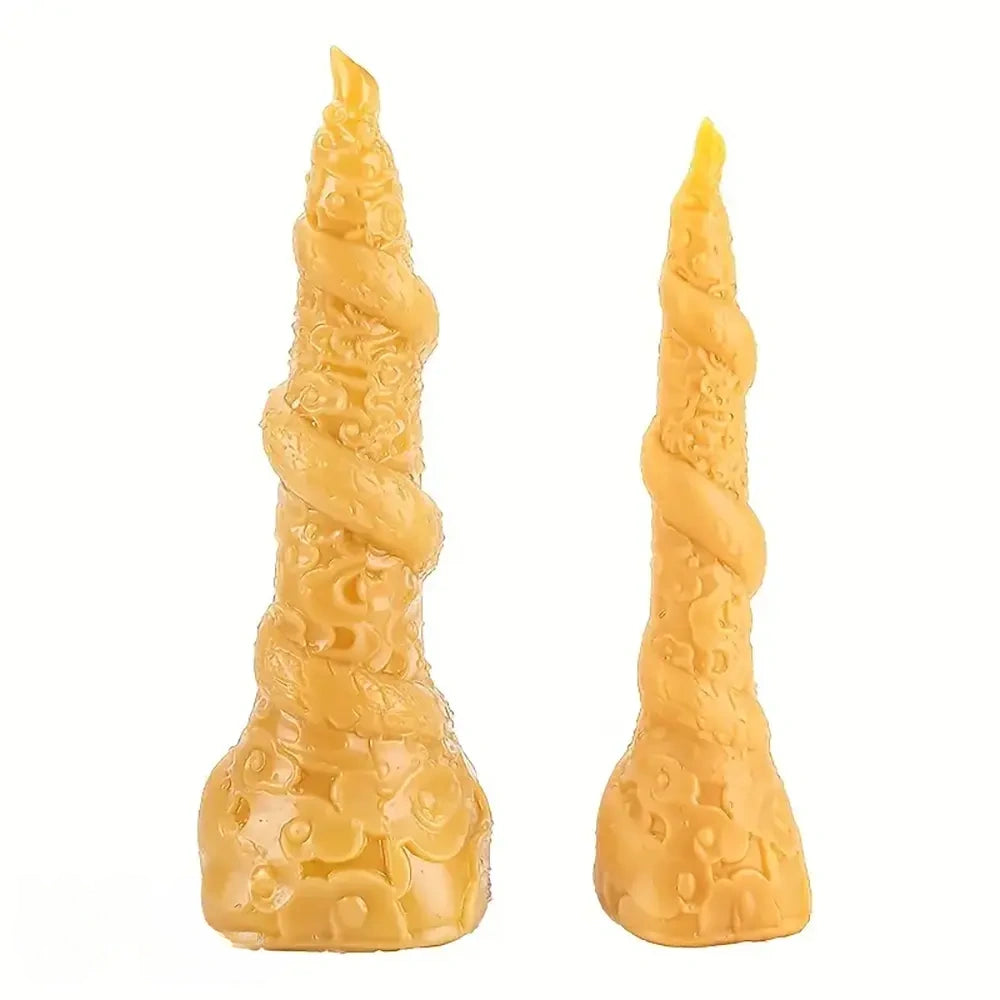 10.63in 12.6in Liquid Silicone Anal Plug Dragon Monster Cock Dildo
