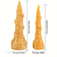 10.63in 12.6in Liquid Silicone Anal Plug Dragon Monster Cock Dildo