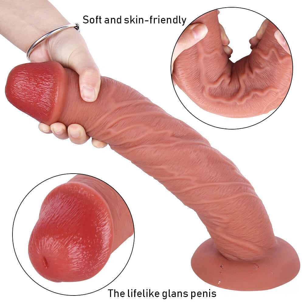 10.63in Big Thick Dildo Without Eggs Adult Anal Vagina Sex Toy