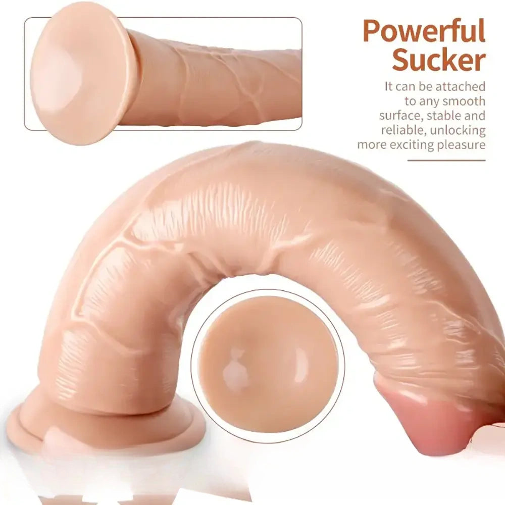 10.63in Large Simulation Penis Lifelike Dildo For Female Sex Toy