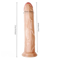 10.63in Large Simulation Penis Lifelike Dildo For Female Sex Toy