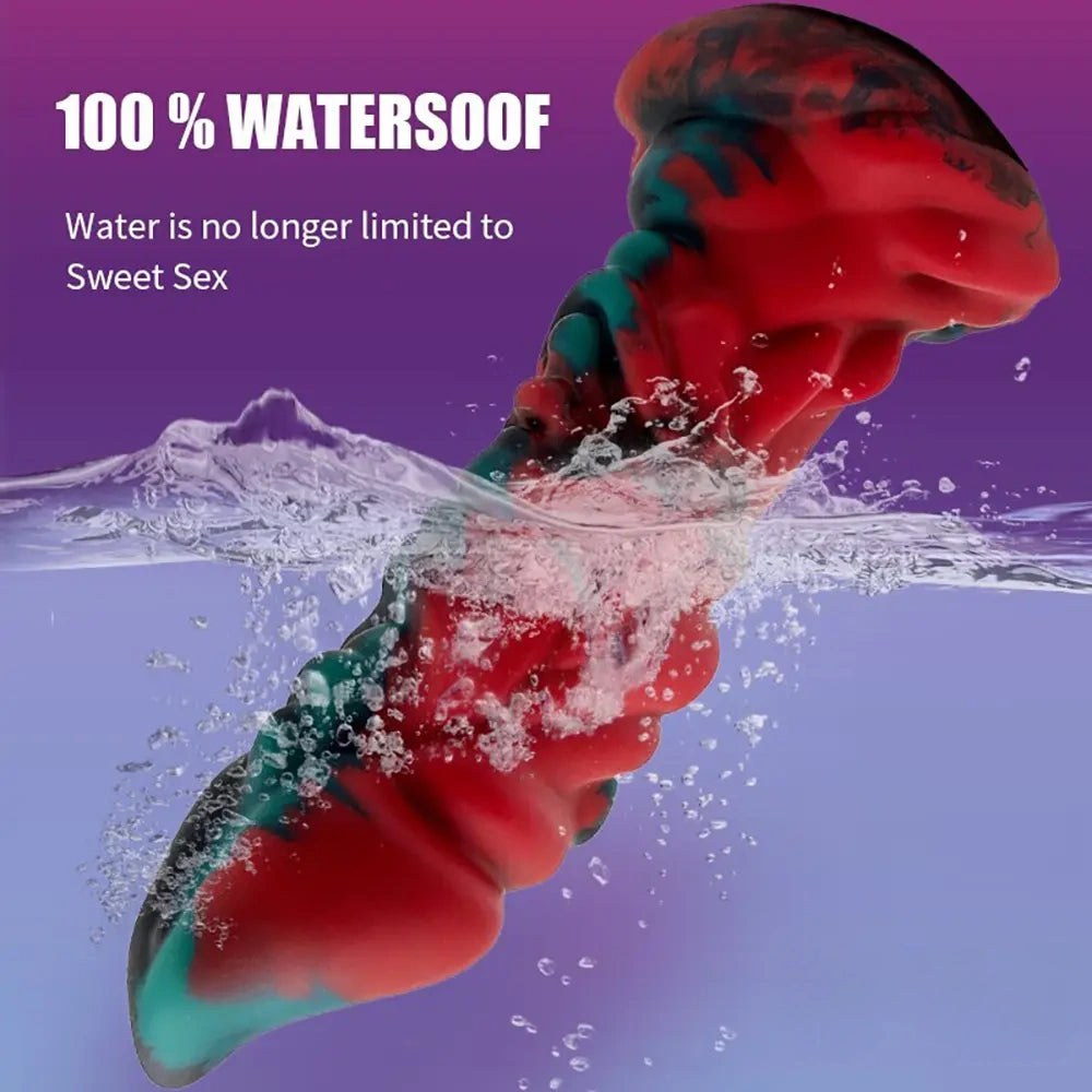 10.63in Super Fantasy Big Silicone Soft Dildo For Anal Vaginal Sex
