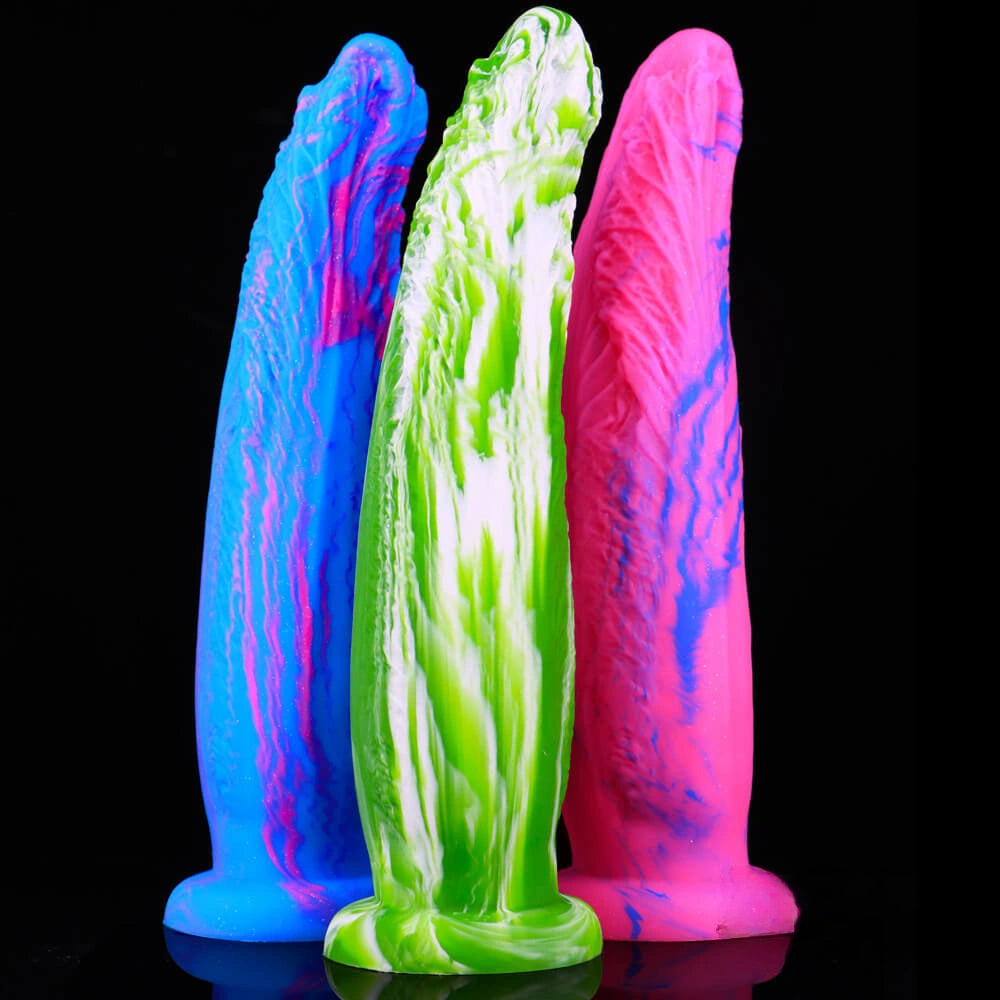 10.6in Cabbage Fruit Big Thick Penis Dildo Sex Toy For Love Sex