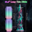 10.6in Fantasy Monster Large Soft Prostate Massage Silicone Dildo