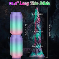10.6in Fantasy Monster Large Soft Prostate Massage Silicone Dildo