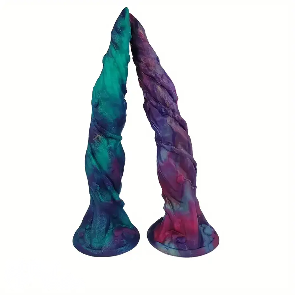 10.6in Fantasy Monster Large Soft Prostate Massage Silicone Dildo
