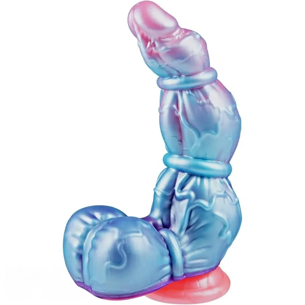 10.6in Huge Monster Knot Thick Silicone Fantasy Soft Dildo With Suction Cup