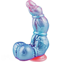 10.6in Huge Monster Knot Thick Silicone Fantasy Soft Dildo With Suction Cup