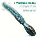10.6in Octopus Tentacle Clitoral Vibrating Monster LED Display Big Dildo