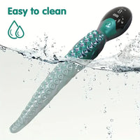 10.6in Octopus Tentacle Clitoral Vibrating Monster LED Display Big Dildo