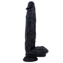 10.6in Silicone Penis Dildo Sex Toy With Sucker For G Spot Stimulation