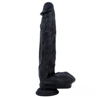 10.6in Silicone Penis Dildo Sex Toy With Sucker For G Spot Stimulation