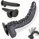10.6in Spiked Big Fantasy Grainy Dildo For Vagina Prostate Stimulation