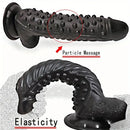 10.6in Spiked Big Fantasy Grainy Dildo For Vagina Prostate Stimulation