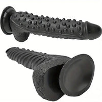 10.6in Spiked Big Fantasy Grainy Dildo For Vagina Prostate Stimulation