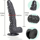 10.6in Spiked Big Fantasy Grainy Dildo For Vagina Prostate Stimulation