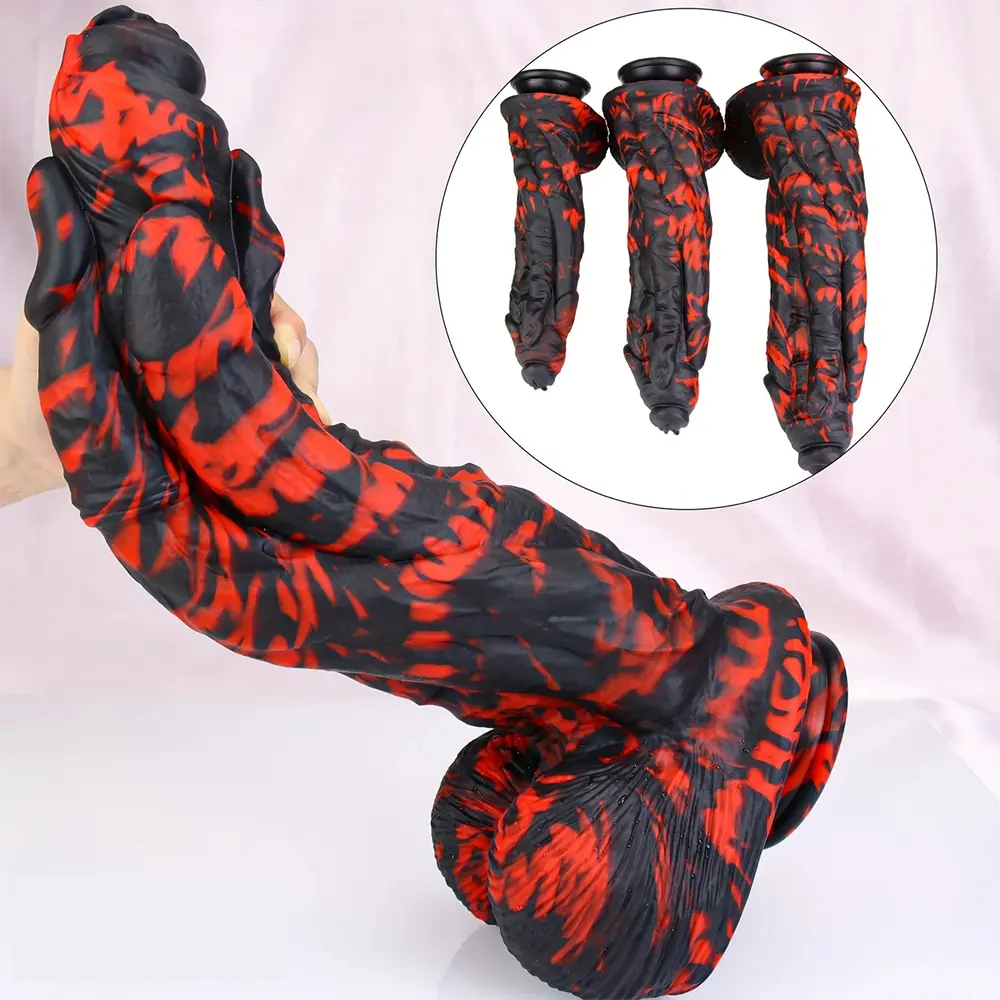 10.82in 12.4in 13.97in Giant Soft Silicone Sexy Penis Dildo For Women Adult