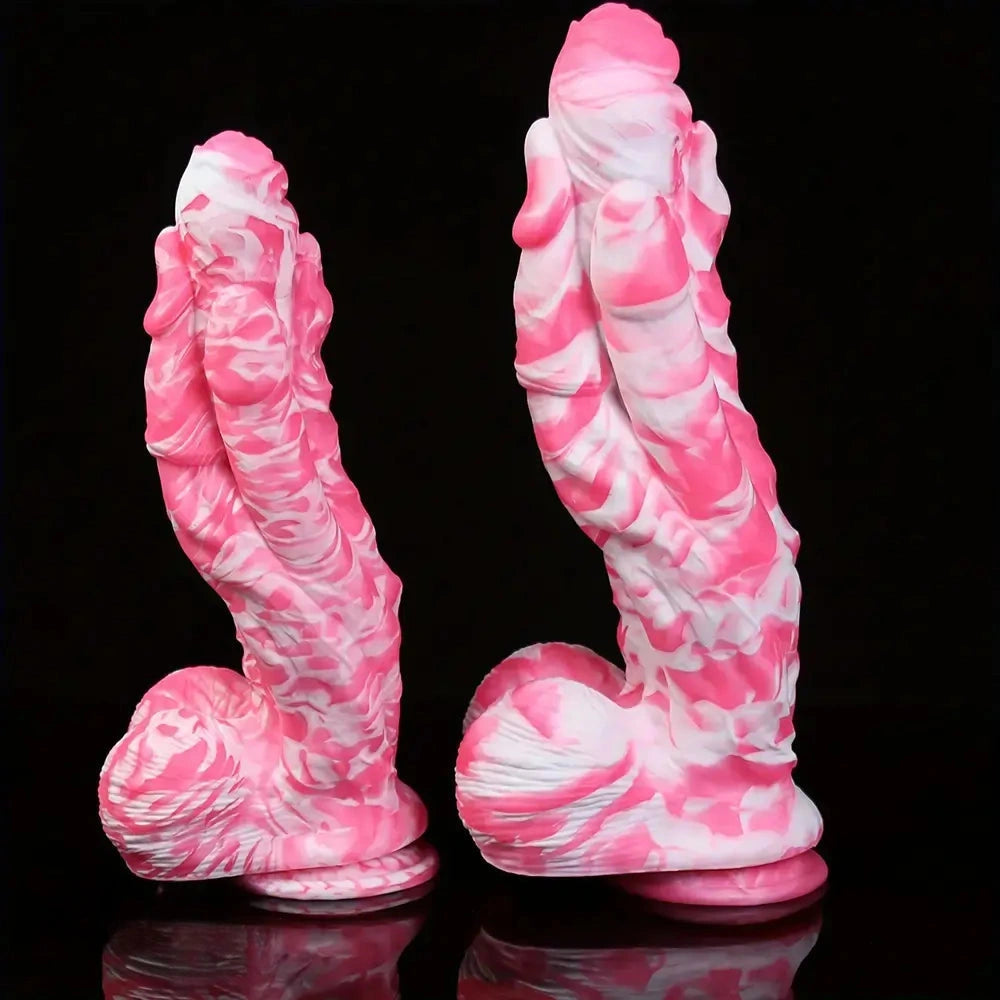 10.82in 12.4in Multiple Heads Silicone Big Soft Dildo For Vaginal Anal Orgasm