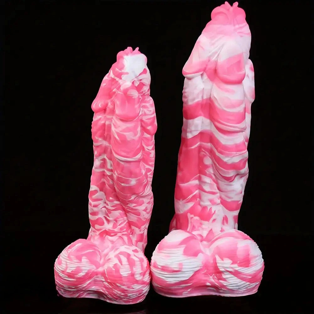 10.82in 12.4in Multiple Heads Silicone Big Soft Dildo For Vaginal Anal Orgasm