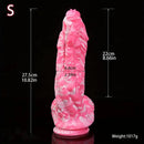 10.82in 12.4in Multiple Heads Silicone Big Soft Dildo For Vaginal Anal Orgasm