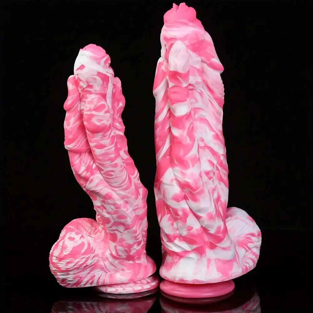 10.82in 12.4in Multiple Heads Silicone Big Soft Dildo For Vaginal Anal Orgasm