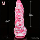 10.82in 12.4in Multiple Heads Silicone Big Soft Dildo For Vaginal Anal Orgasm