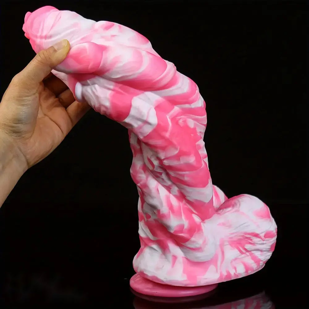 10.82in 12.4in Multiple Heads Silicone Big Soft Dildo For Vaginal Anal Orgasm