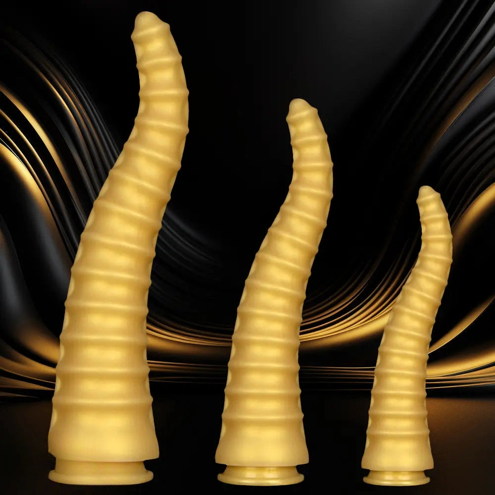 10.82in 13.38in 16.73in Silicone Sharp Tip Dragon Long Big Thick Dildo
