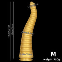10.82in 13.38in 16.73in Silicone Sharp Tip Dragon Long Big Thick Dildo