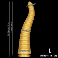 10.82in 13.38in 16.73in Silicone Sharp Tip Dragon Long Big Thick Dildo