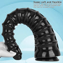 10.82in 13.38in 16.73in Super Large Black Anal Plug Dildo For Men Women