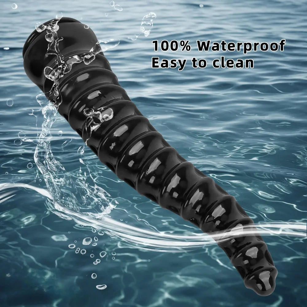 10.82in 13.38in 16.73in Super Large Black Anal Plug Dildo For Men Women
