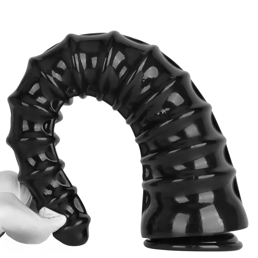 10.82in 13.38in 16.73in Super Large Black Anal Plug Dildo For Men Women