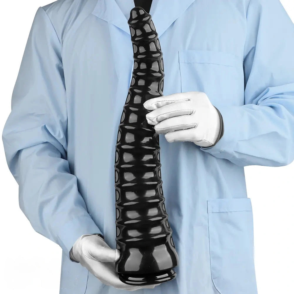 10.82in 13.38in 16.73in Super Large Black Anal Plug Dildo For Men Women