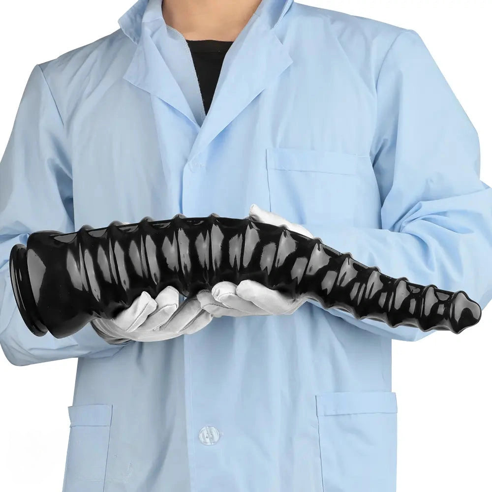 10.82in 13.38in 16.73in Super Large Black Anal Plug Dildo For Men Women