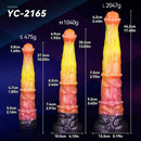 10.82in 13.85in 17.4in Dual Layer Silicone Horse Animal Huge Dildo Sex Toy