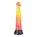 10.82in 13.85in 17.4in Dual Layer Silicone Horse Animal Huge Dildo Sex Toy
