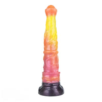 10.82in 13.85in 17.4in Dual Layer Silicone Horse Animal Huge Dildo Sex Toy