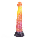 10.82in 13.85in 17.4in Dual Layer Silicone Horse Animal Huge Dildo Sex Toy
