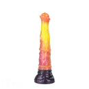10.82in 13.85in 17.4in Dual Layer Silicone Horse Animal Huge Dildo Sex Toy